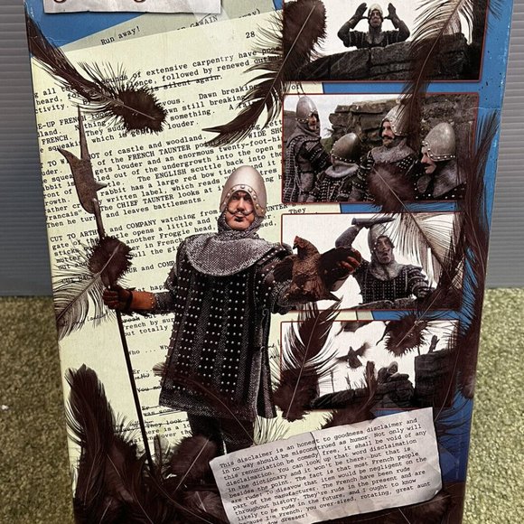 Sideshow Monty Python Holy Grail French Taunter 12"Action Figure NEW John Cleese - Picture 4 of 5